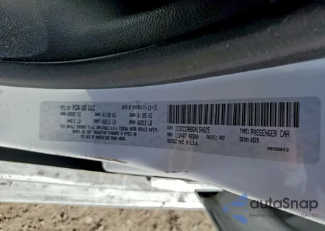 2016 Chrysler 200 Limited из США, поврежденный, VIN 1C3CCCAB8GN154625